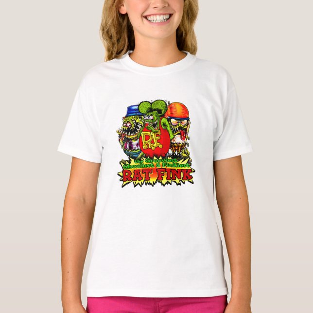 rat fink hot roth T-Shirt (Front)