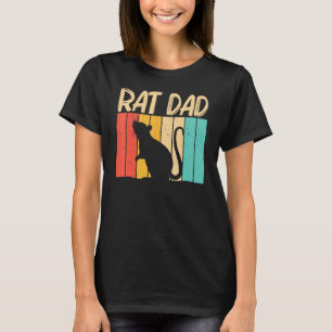 Rat For Dad Father Mouse Pet Rodent Rat T-Shirt