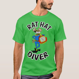 Rat Hat Diver T-Shirt