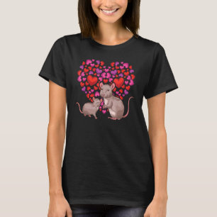 Rat   Heart Pet Owner Animal   Rodent Rat T-Shirt