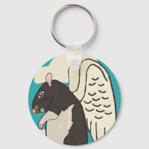 Rat heaven keychain