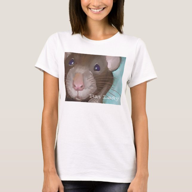 Rat Lady T-Shirt (Front)