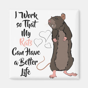 Rat Lover Magnet