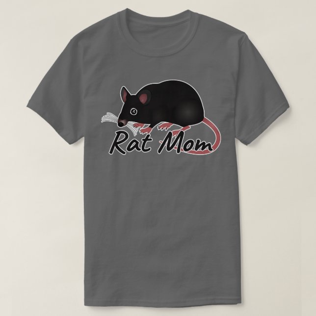 Rat Mom T-Shirt (Design Front)