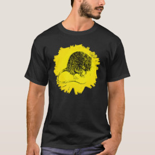 Rat Motif Cute Rat In Hand Rodent Cheese Pet Anima T-Shirt