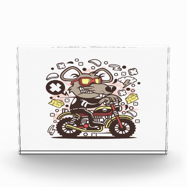 Rat Motocrosser Photo Block (Front)