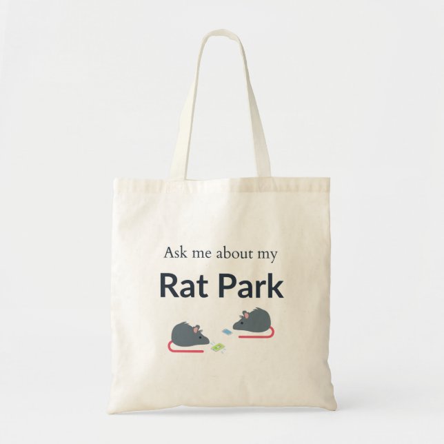 Rat Park Tote Bag (Front)