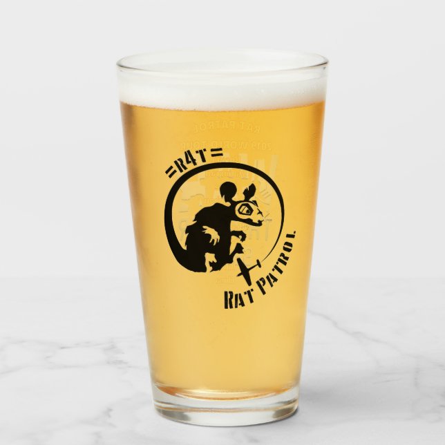 Rat Patrol World Tour 2019 Glass (Front Filled)