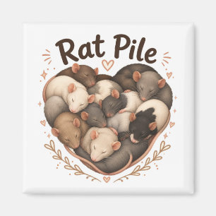 Rat Pile Magnet