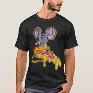 Rat Pizza Funny Thief Mouse T-Shirt