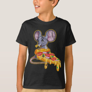 Rat Pizza Funny Thief Mouse T-Shirt
