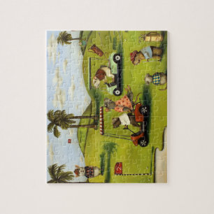 Rat Race 2 at the Golf Course Jigsaw Puzzle