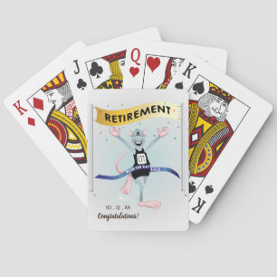 Rat Race Funny Retirement Playing Cards