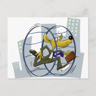 rat race postcard