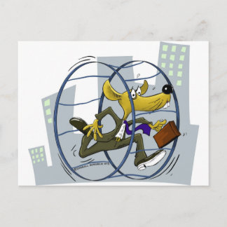 rat race postcard