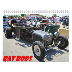 Rat Rod Calender Calendar
