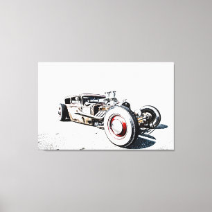 Rat Rod Canvas Print