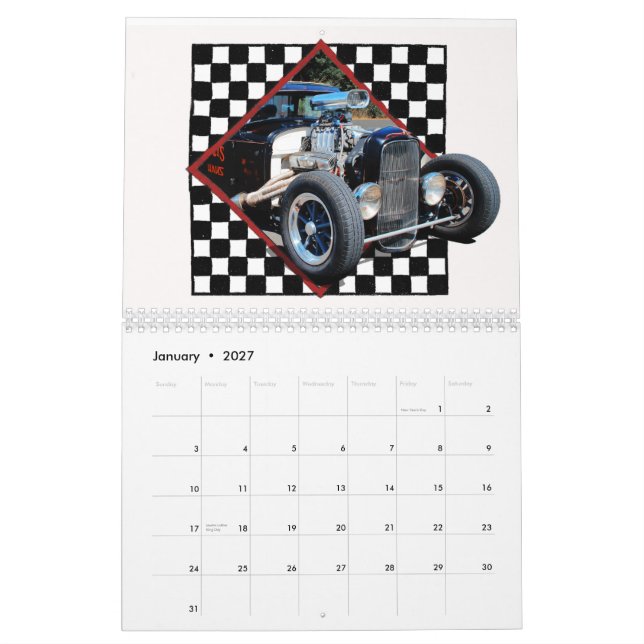 Rat Rod Diner Calendar (Jan 2027)