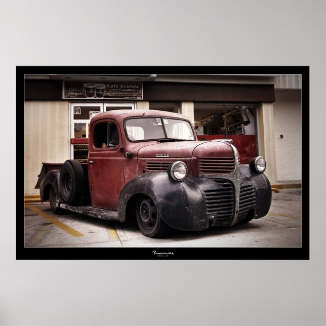 "RAT ROD" DODGE POSTER (Front)