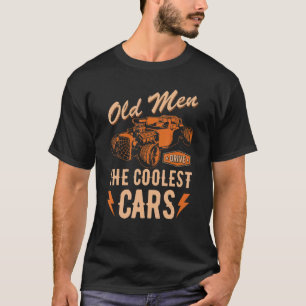 Rat Rod Grandpa Dad Old Men Drive Coolest Cars Hot T-Shirt
