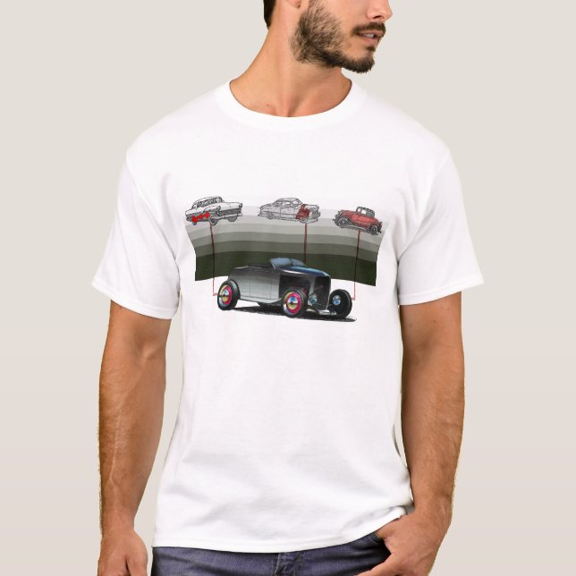 rat rod illustration T-Shirt (Front)