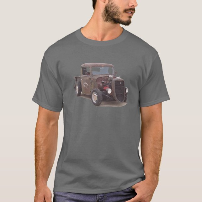 Rat Rod Pickup T-Shirt (Front)