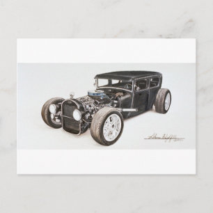 Rat Rod Postcard