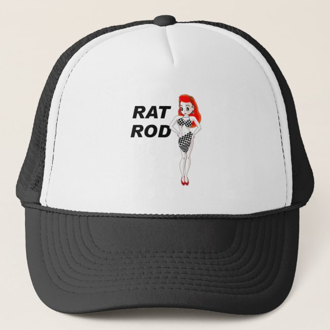 Rat Rod Trucker Hat (Front)