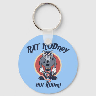 Rat Rodney Keychain