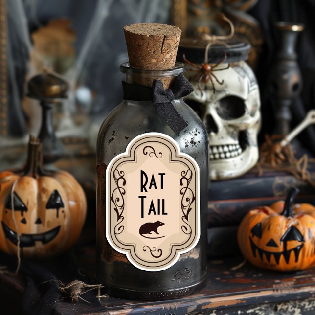 Rat Tail Apothecary Label (Creator Uploaded)