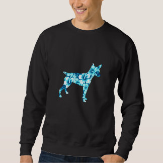 Rat Terrier Aloha Hawaiian Dog 1 Sweatshirt