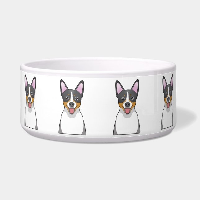 Rat Terrier Cartoon (Front)