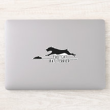 Rat terrier fastcat lure coursing sticker