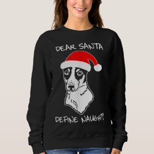 Rat Terrier funny ugly xmas gifts for dog lovers Sweatshirt