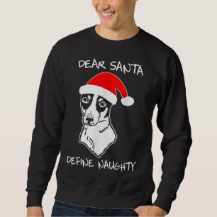 Rat Terrier funny ugly xmas gifts for dog lovers Sweatshirt