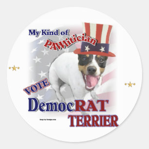 RAT TERRIER  Gifts Classic Round Sticker