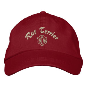 Rat Terrier Mom Gifts Embroidered Hat