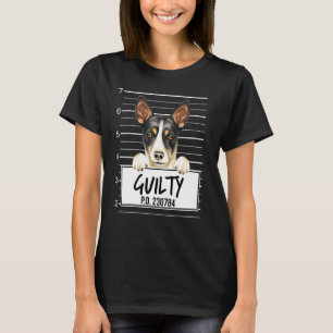Rat Terrier Mugshot Guilty Dog T-Shirt