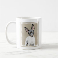 Rat Terrier Painting - Cute Original Dog Art