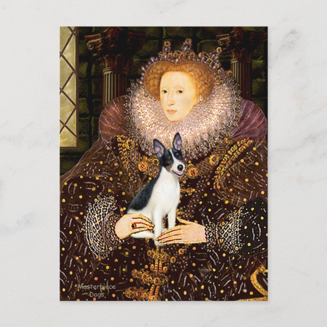 Rat Terrier - Queen Postcard (Front)