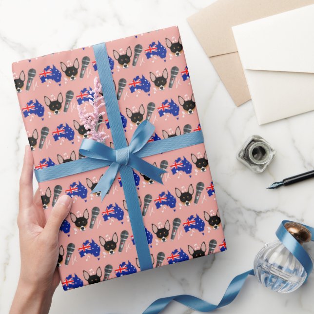 Rat Terrier Wrapping Paper (Gifting)