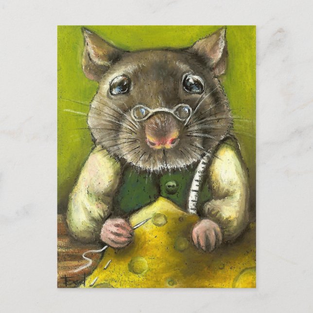 Rat the Tailor Postcard (Front)