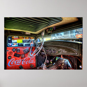Rat Truck Interior Poster