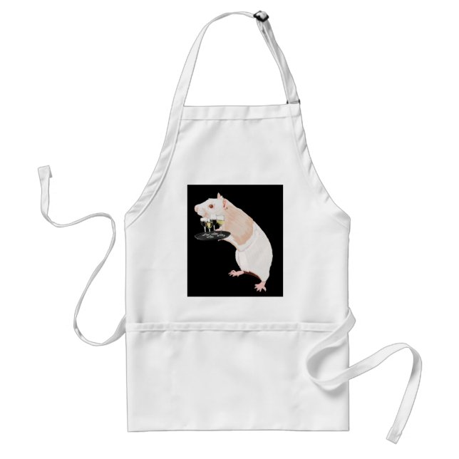 Rat Waiter surreal  Standard Apron (Front)