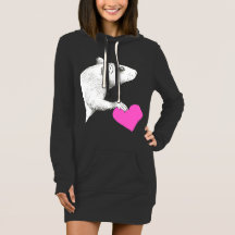 rat with heart T shirt