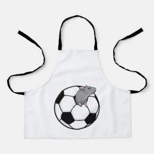 Rat with Soccer ball Apron