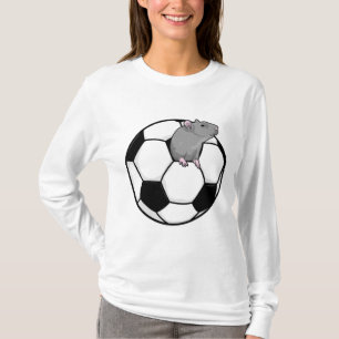 Rat with Soccer ball T-Shirt