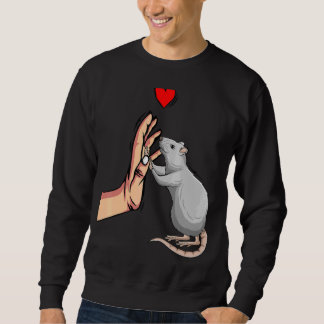 Rat Women Girls Sweatshirt