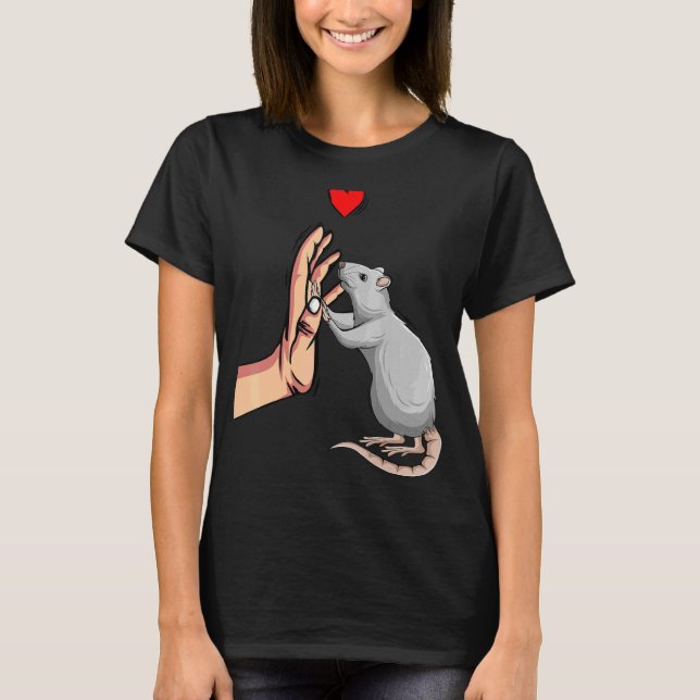 Rat Women Girls T-Shirt (Front)