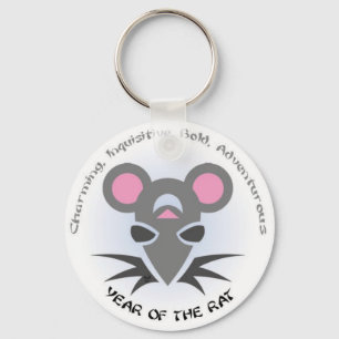 Rat Year Keychain